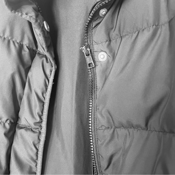 J. Crew Womens Black Puffer Jacket Classic Down Feather Short Collar Coat S - Picture 3 of 9